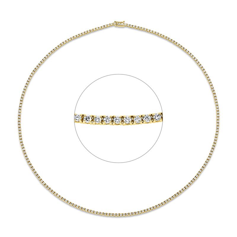 Collier 18 kt GG