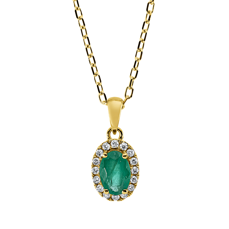 Collier 4er-Krappe 18 kt GG, mit ZÖ 42 cm