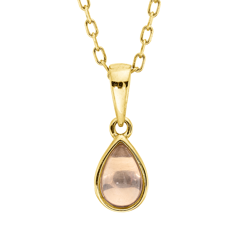 Collier Zarge 18 kt GG Tropfen