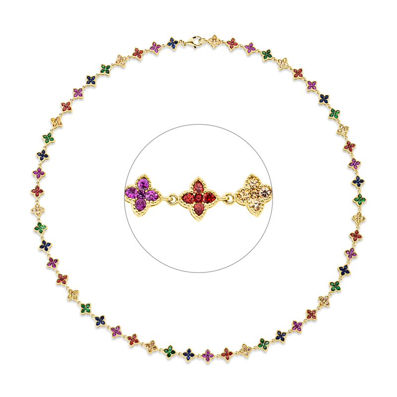 Collier 18 kt GG