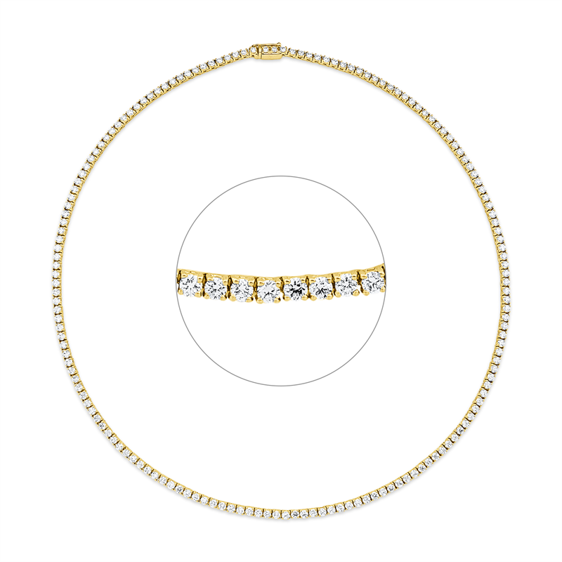 Collier 18 kt GG