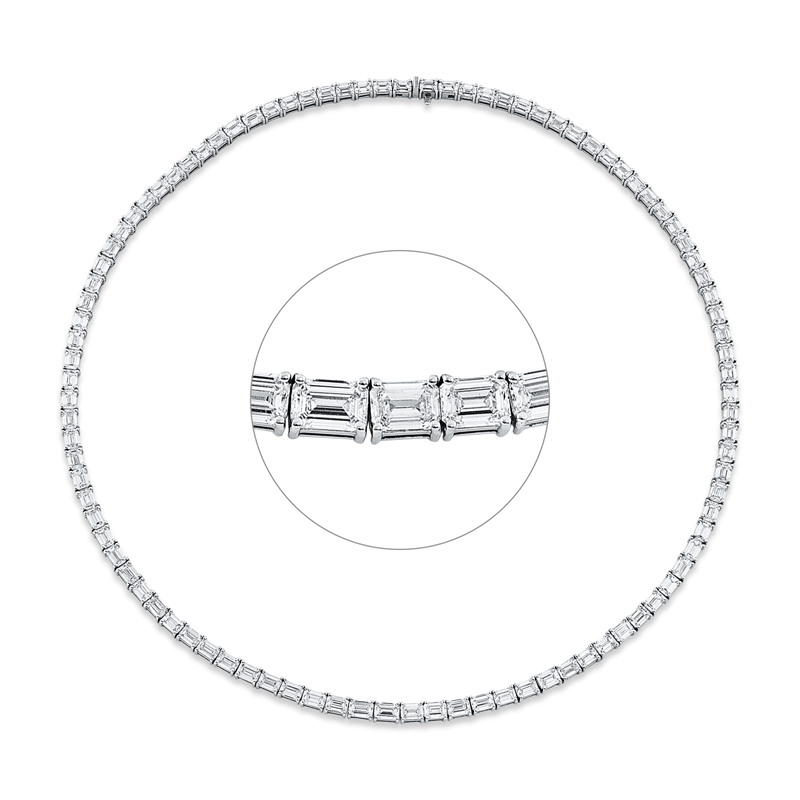 Collier 18 kt WG