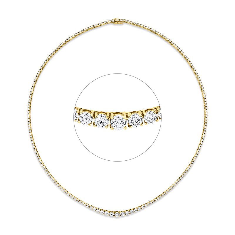 Collier 18 kt GG