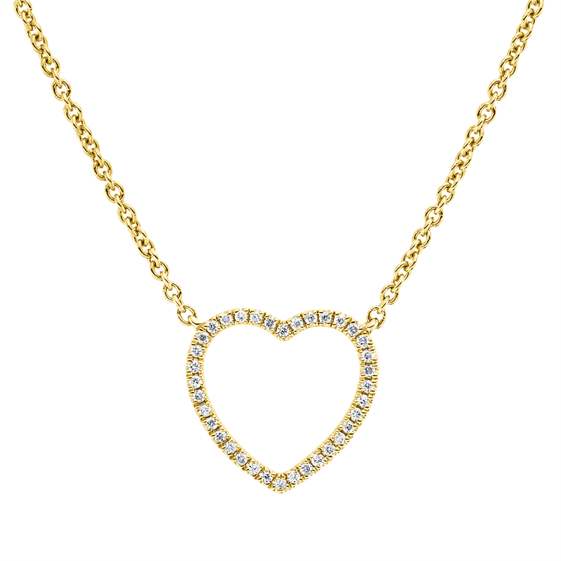 Collier 18 kt GG, mit ZÖ 40 cm + 43 cm