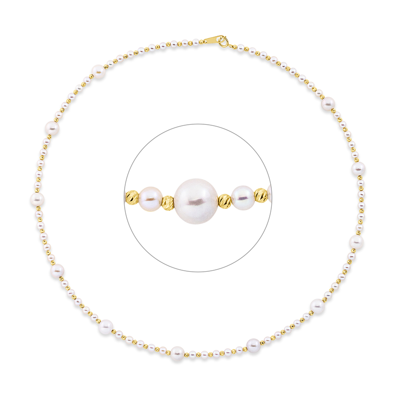 Collier 18 kt GG
