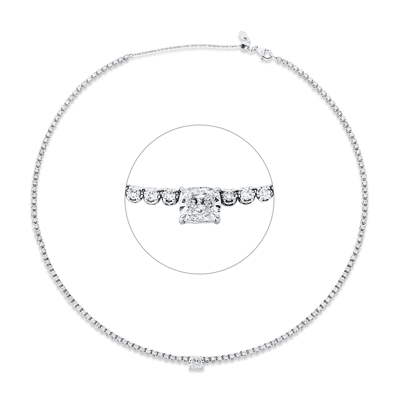 Collier 18 kt WG