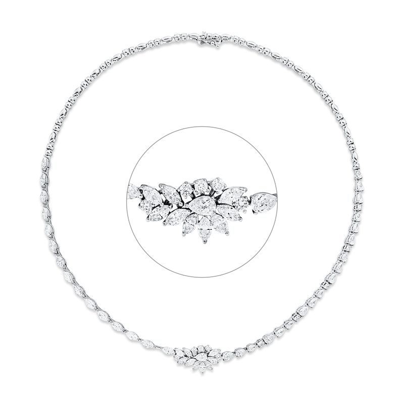 Collier 18 kt WG