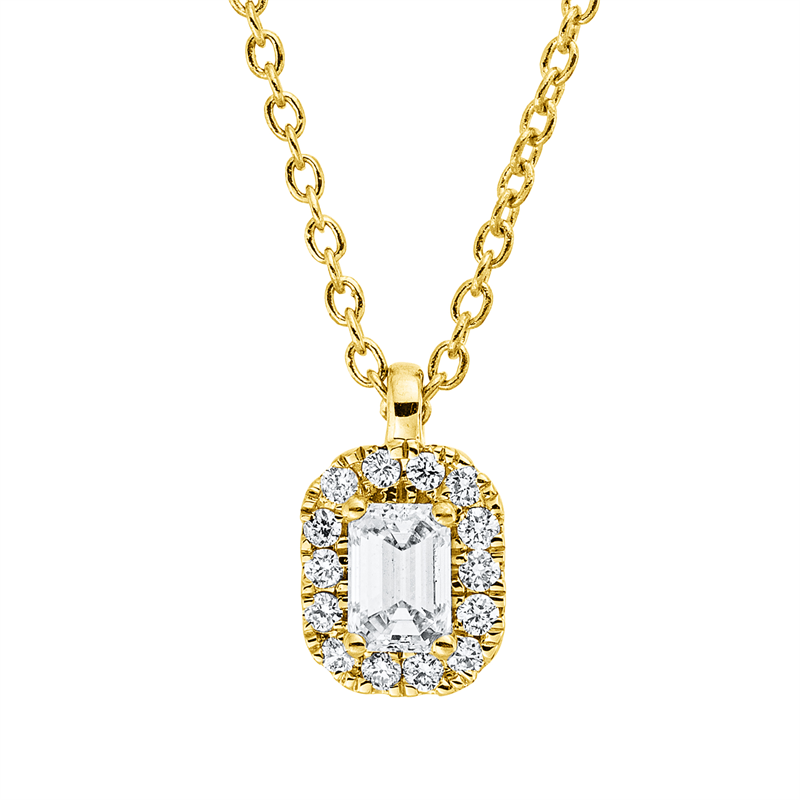 Collier 18 kt GG, mit ZÖ 42 cm
