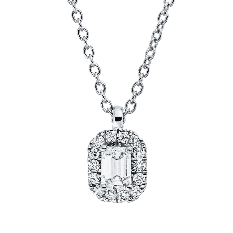 Collier 18 kt GG, mit ZÖ 42 cm
