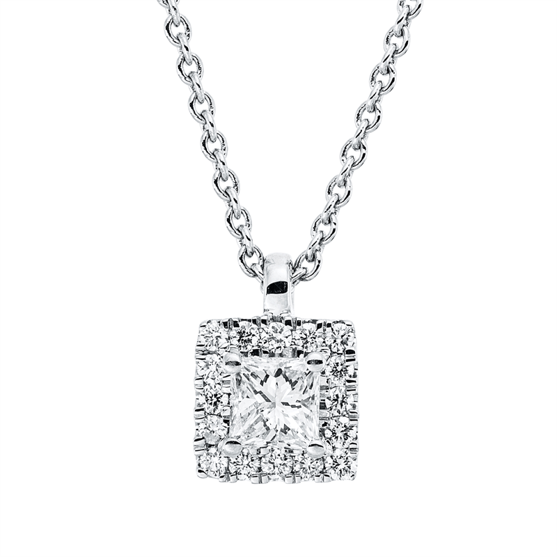 Collier 18 kt GG, mit ZÖ 42 cm