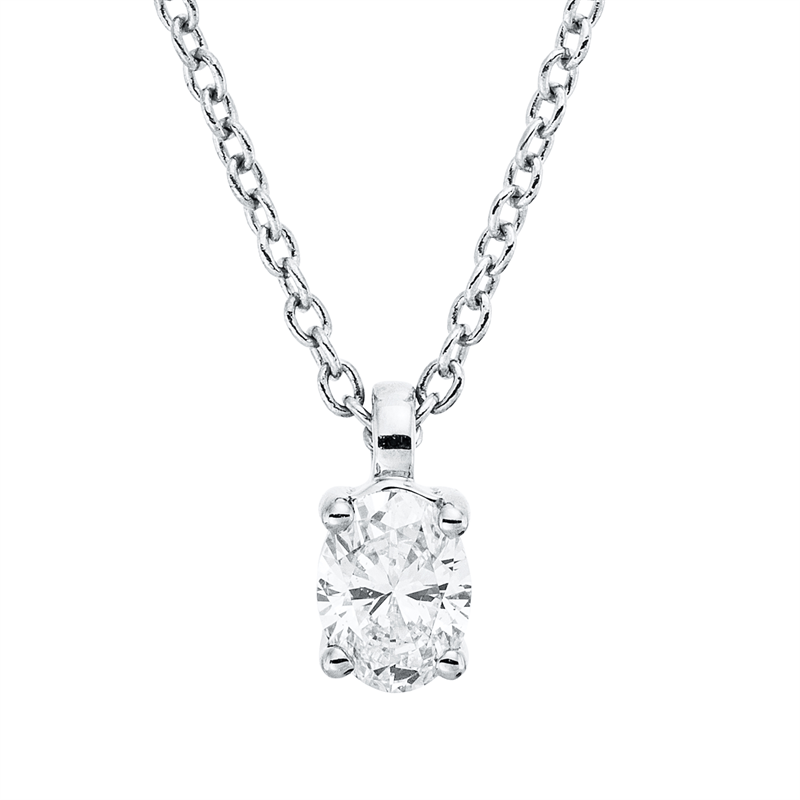 Collier 4er-Krappe 18 kt GG, mit ZÖ 42 cm