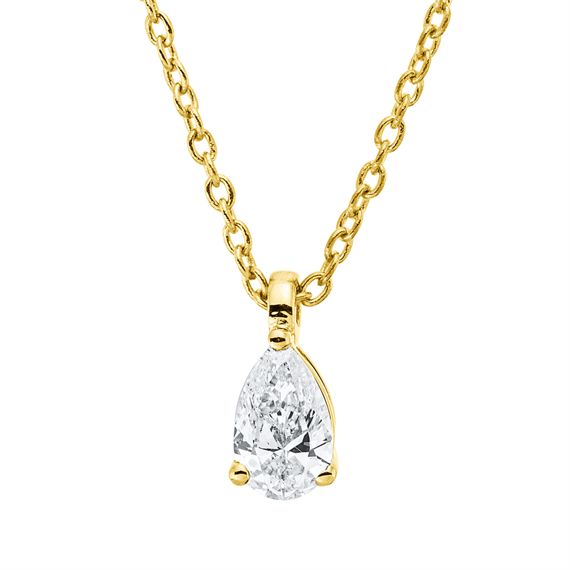 Collier 18 kt GG, mit ZÖ 42 cm