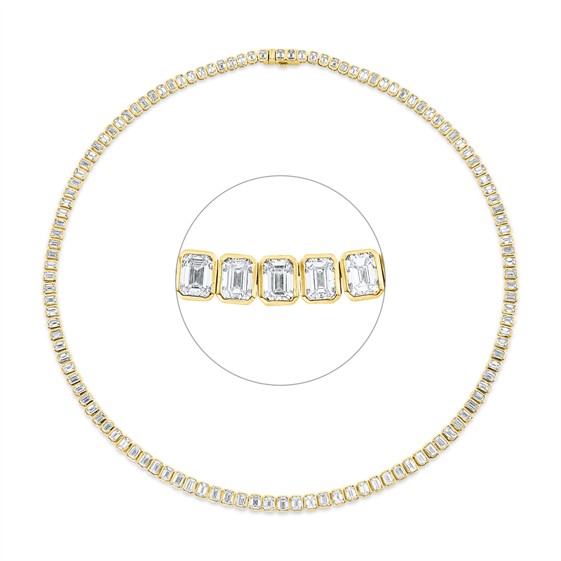 Collier 18 kt GG