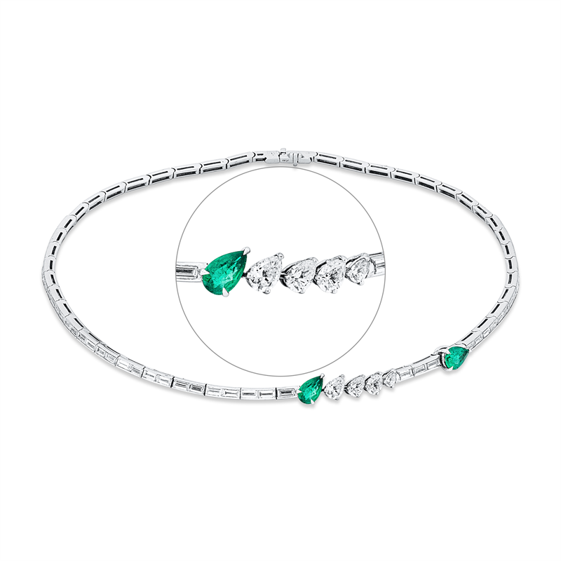 Collier 18 kt WG