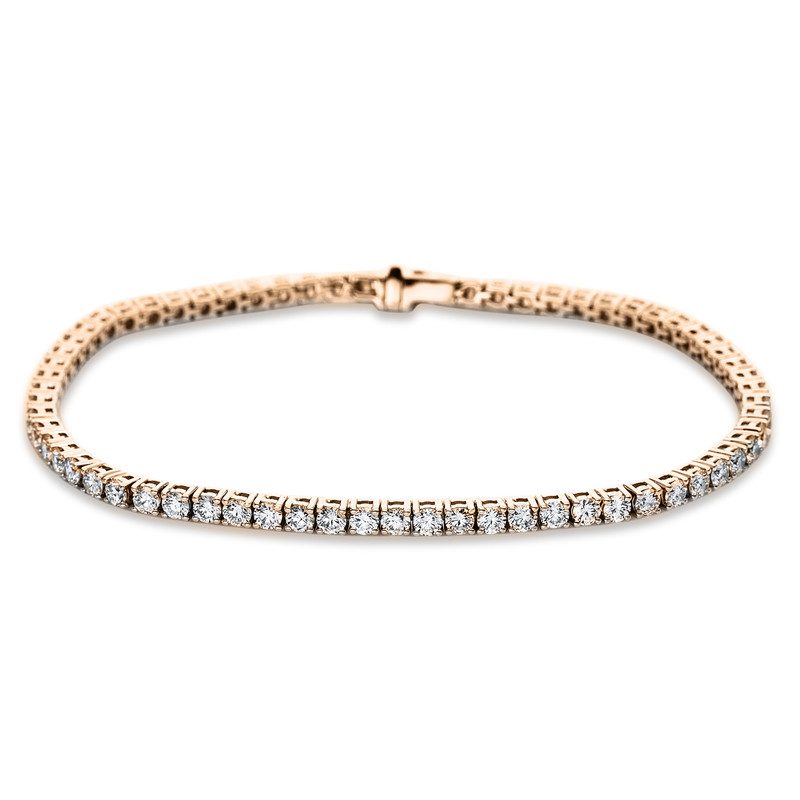Armband 4er-Krappe 18 kt GG+WG