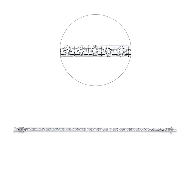 Armband 18 kt WG