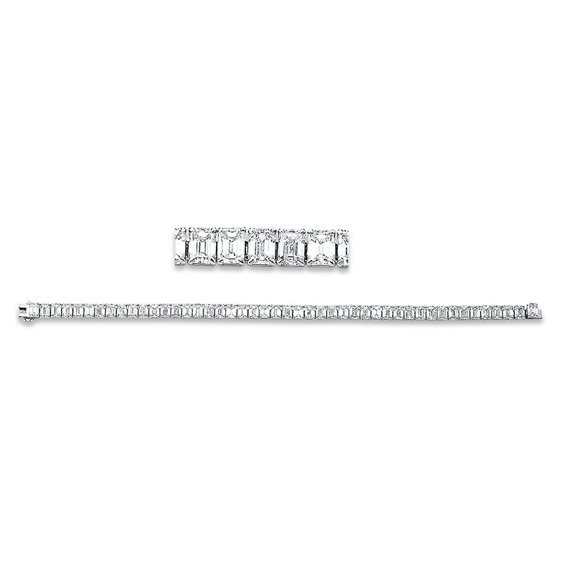 Armband 4er-Krappe 18 kt WG