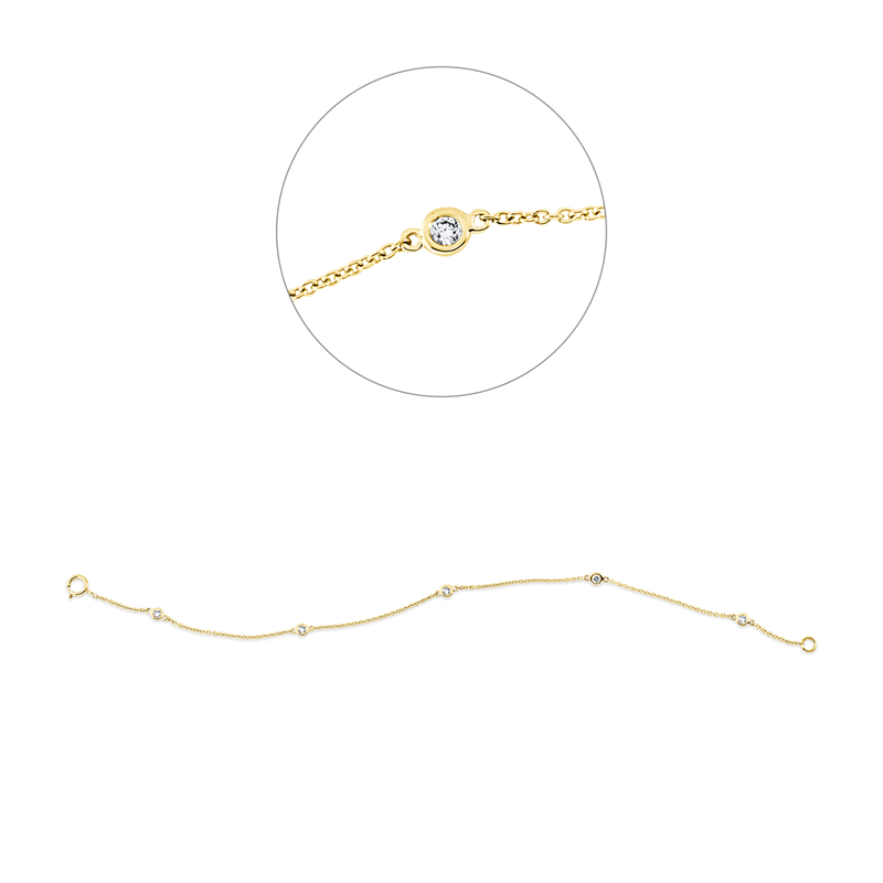 Armband 18 kt GG