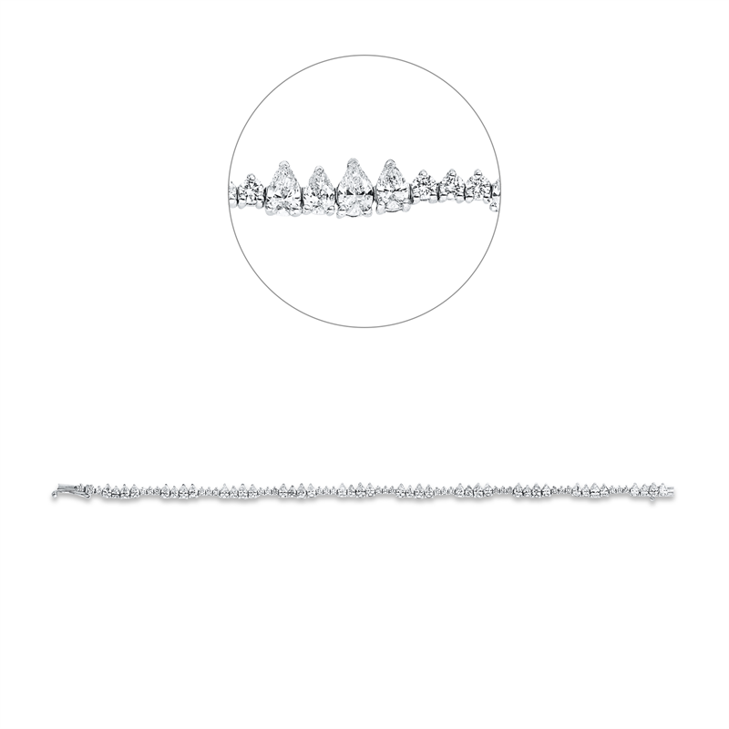 Armband 18 kt WG