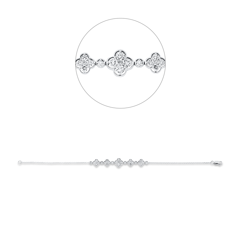 Armband 18 kt WG