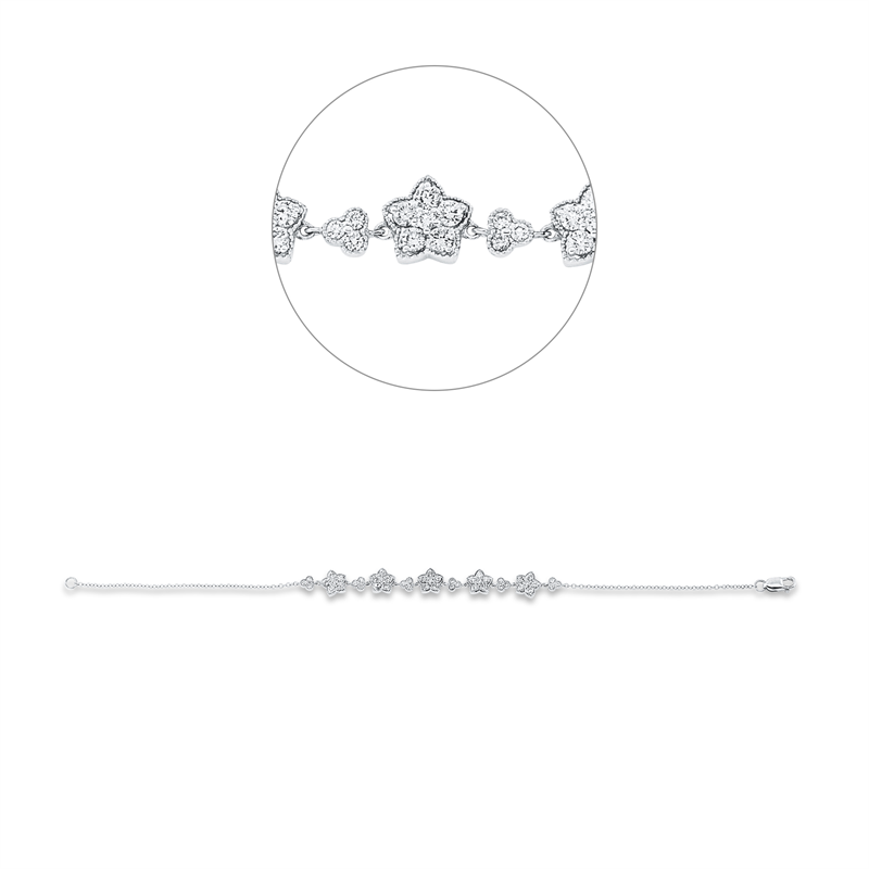 Armband 18 kt WG