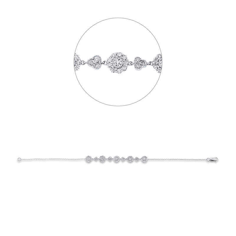 Armband 18 kt WG