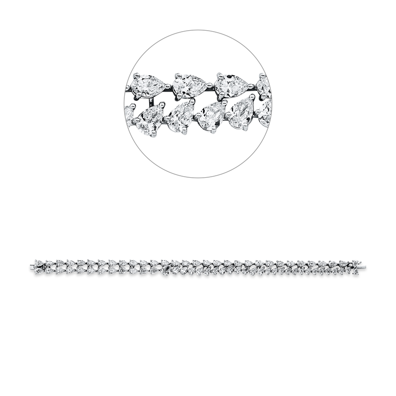 Armband 18 kt WG