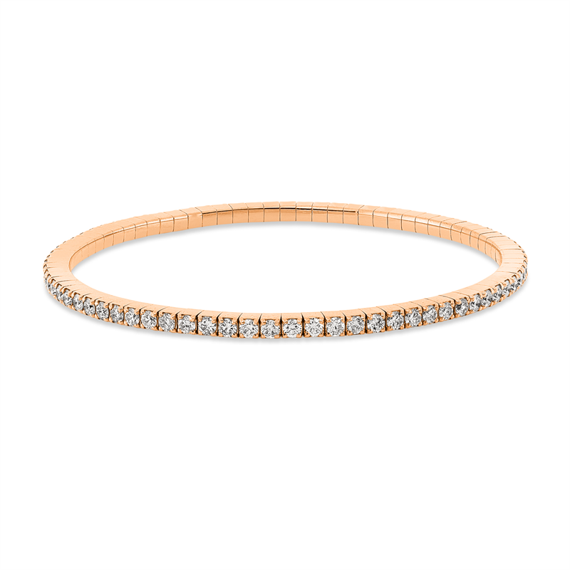 Armband 4er-Krappe 18 kt GG, Flex-Band, variabel