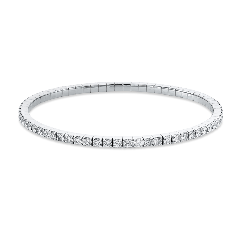 Armband 4er-Krappe 18 kt GG, Flex-Band, variabel