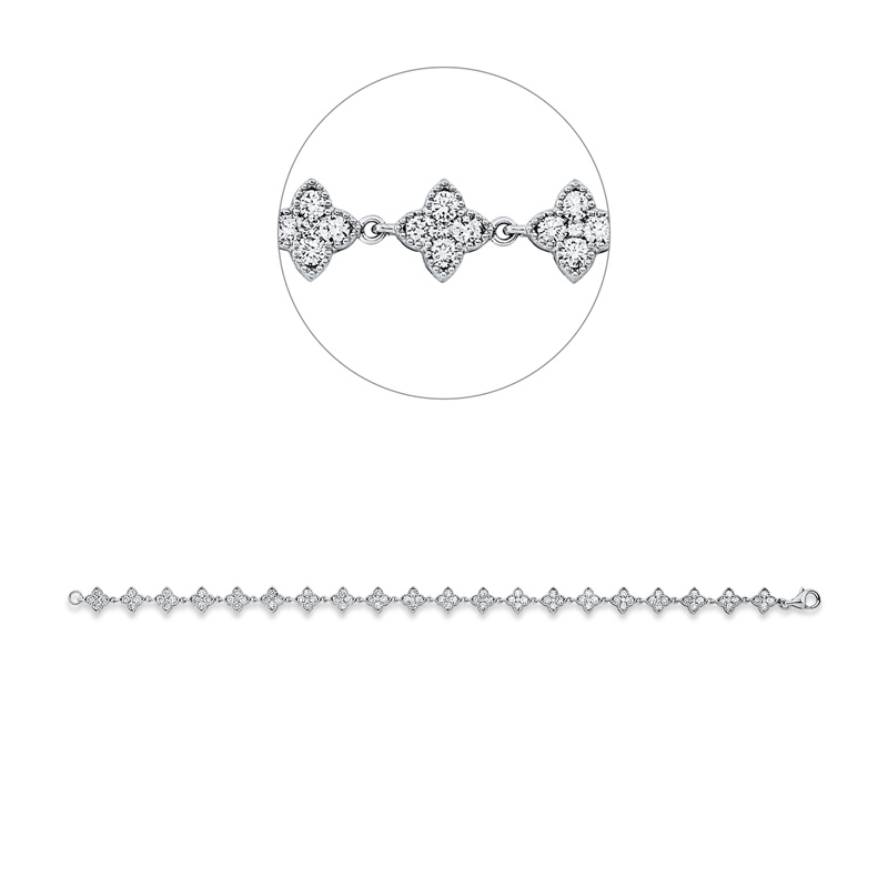 Armband 18 kt WG