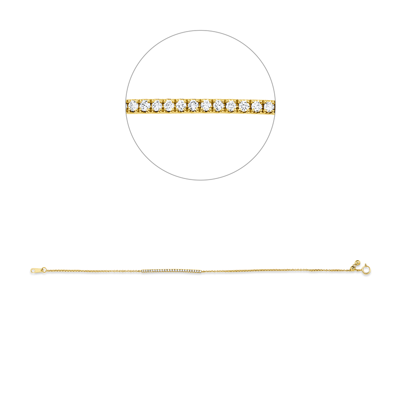 Armband 18 kt GG