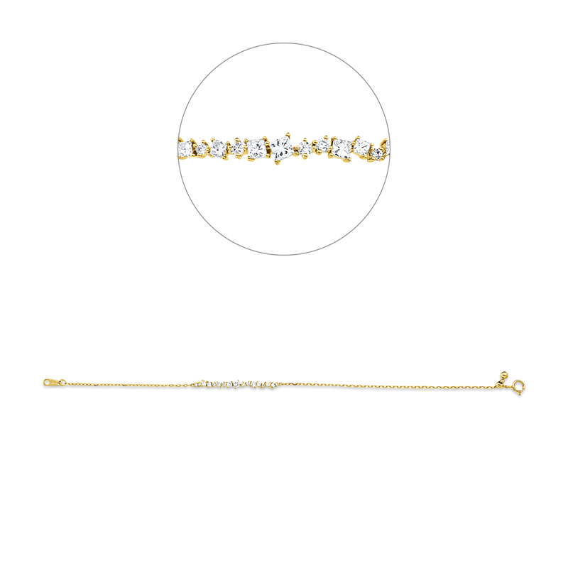 Armband 18 kt GG