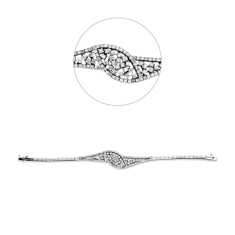 Armband 18 kt WG