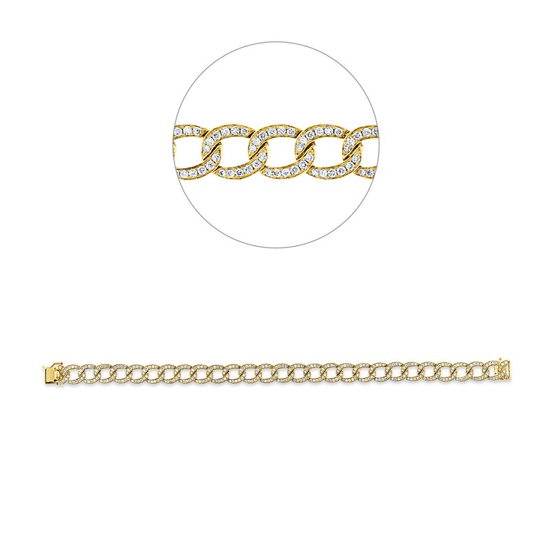 Armband 18 kt GG