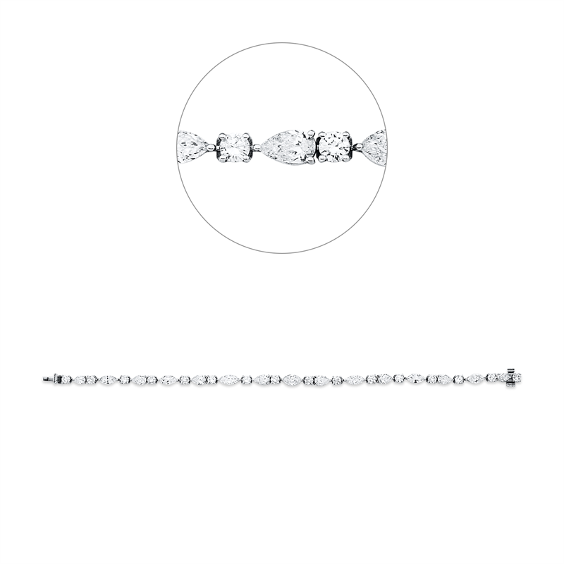Armband 18 kt WG
