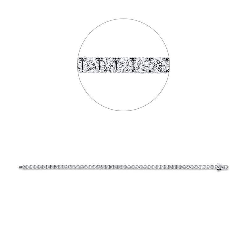 Armband 4er-Krappe 18 kt GG, Premium Edition