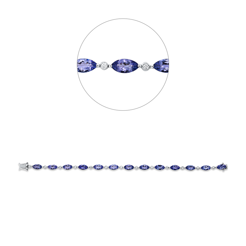 Armband 14 kt WG