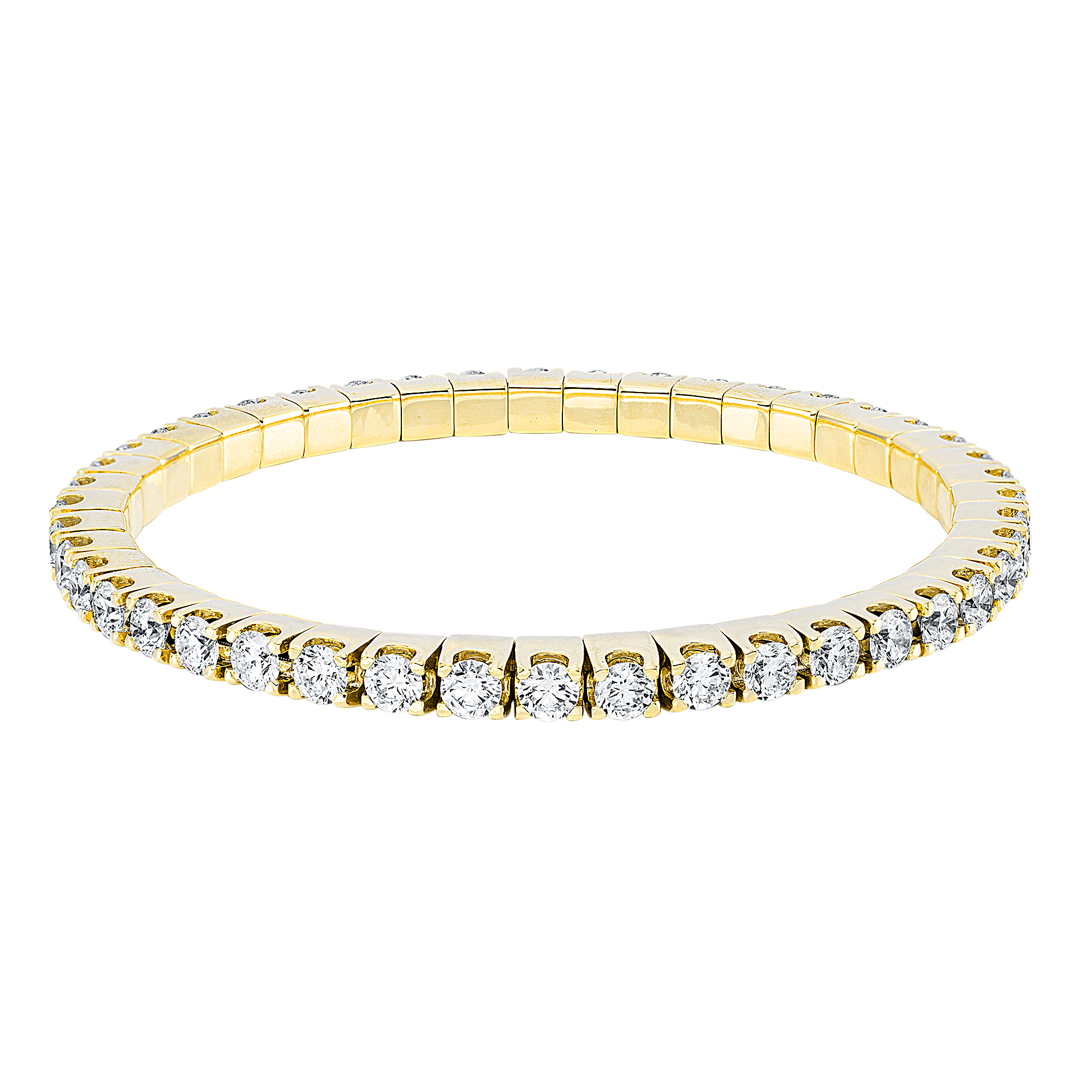 Armband 18 kt GG, Flex-Band, variabel