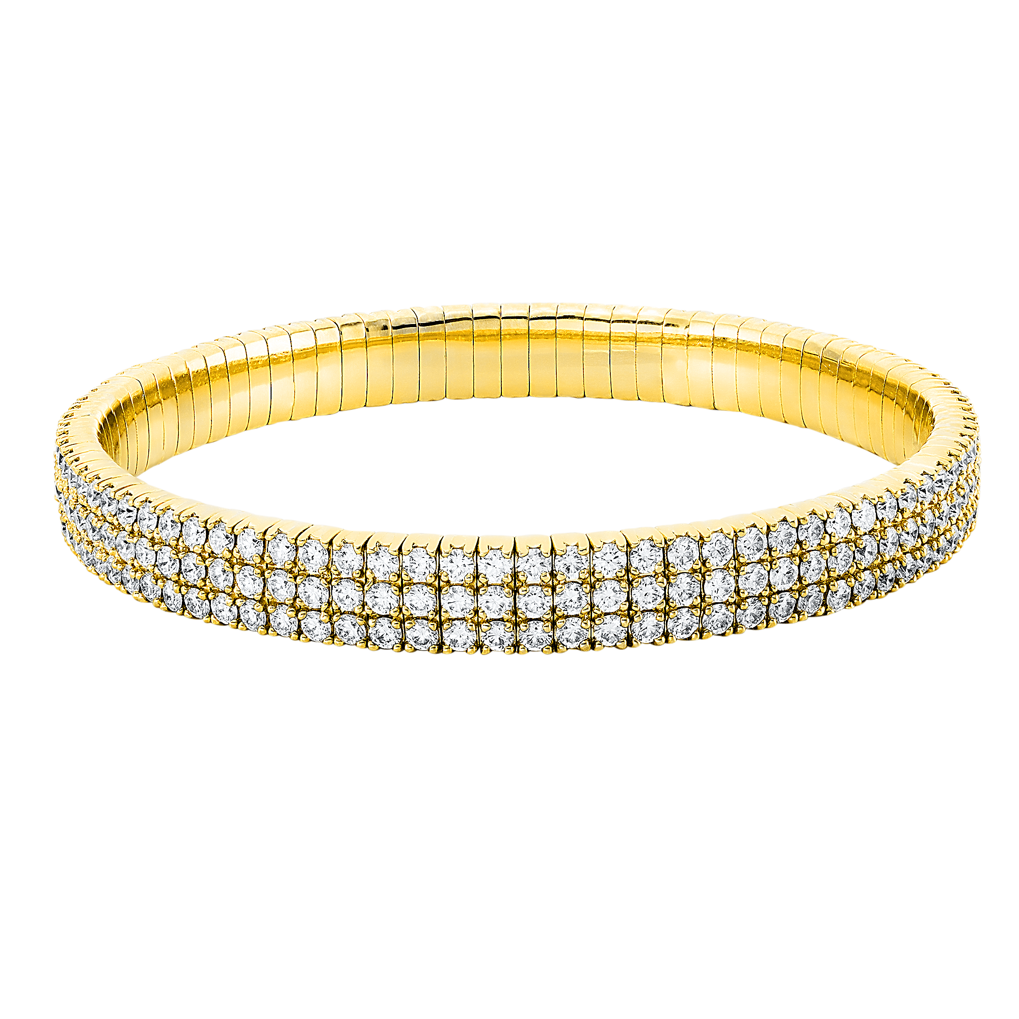 Armband 18 kt GG, Flex-Band, variabel