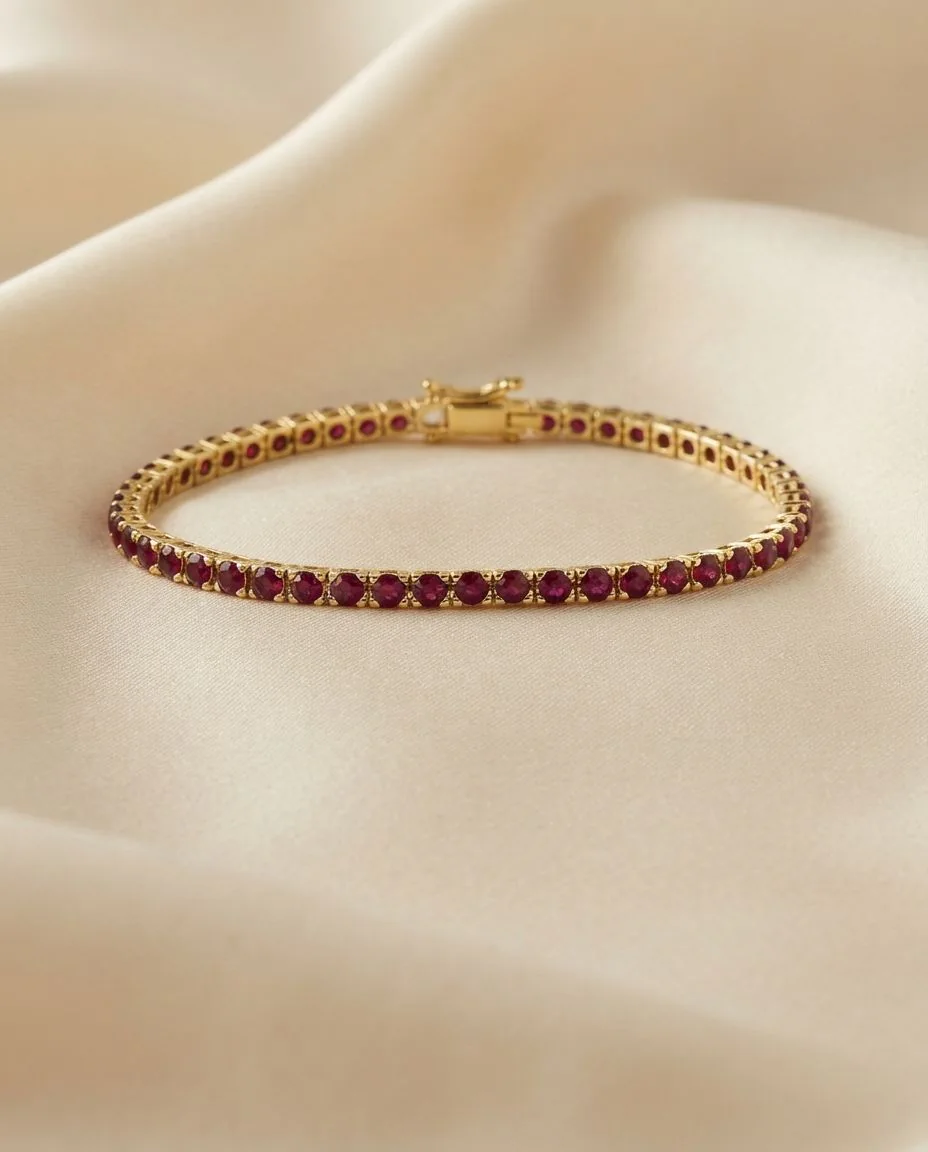 Armband 18 Karat Gelbgold · drapiert