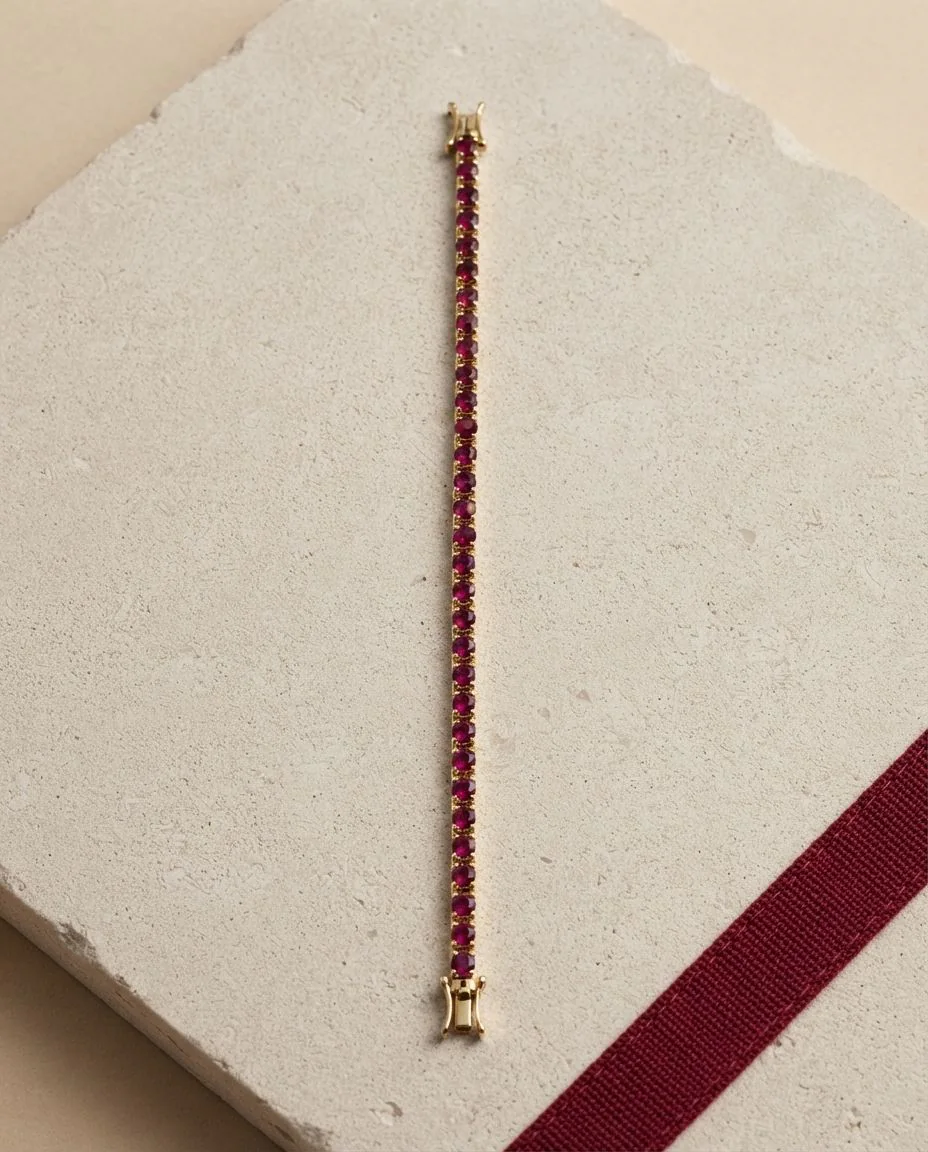 Armband 18 Karat Gelbgold · drapiert