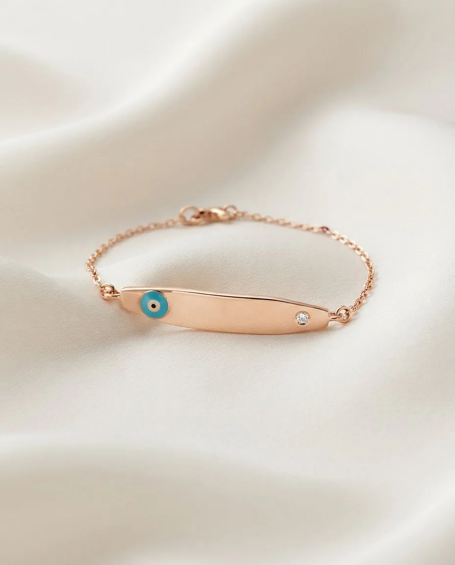 Armband 14 Karat Roségold · drapiert