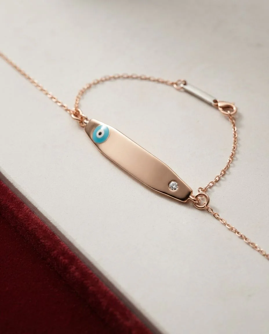 Armband 14 Karat Roségold · drapiert