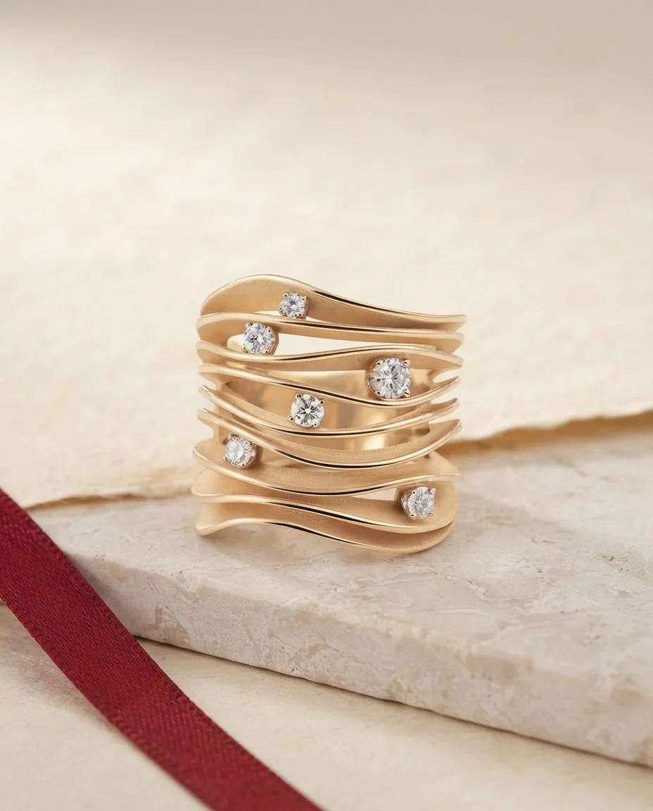 Ring Dune · drapiert