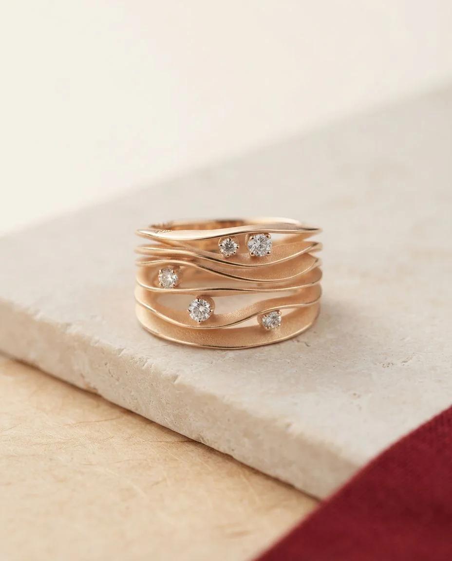 Ring Dune · drapiert