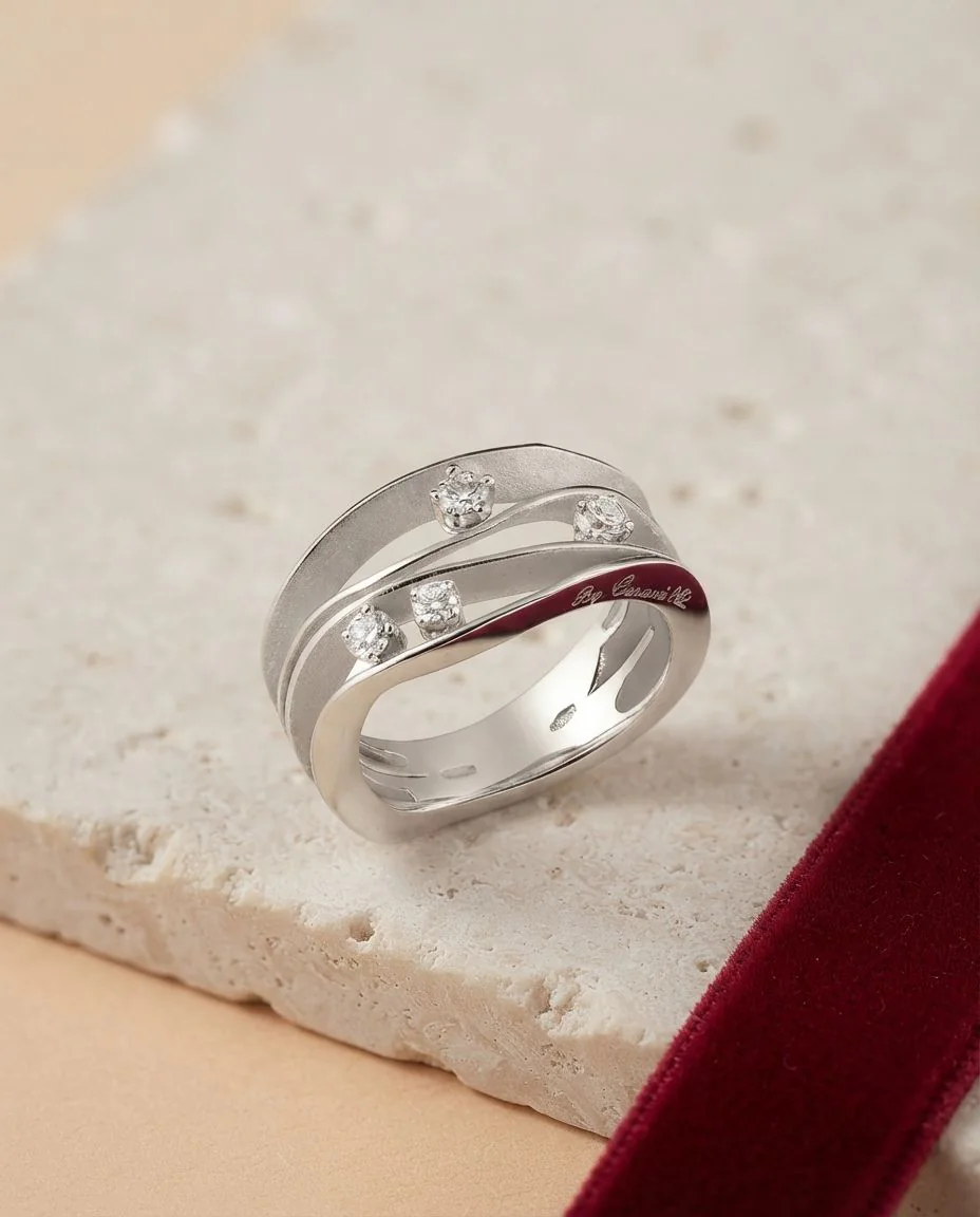 Ring Dune · drapiert