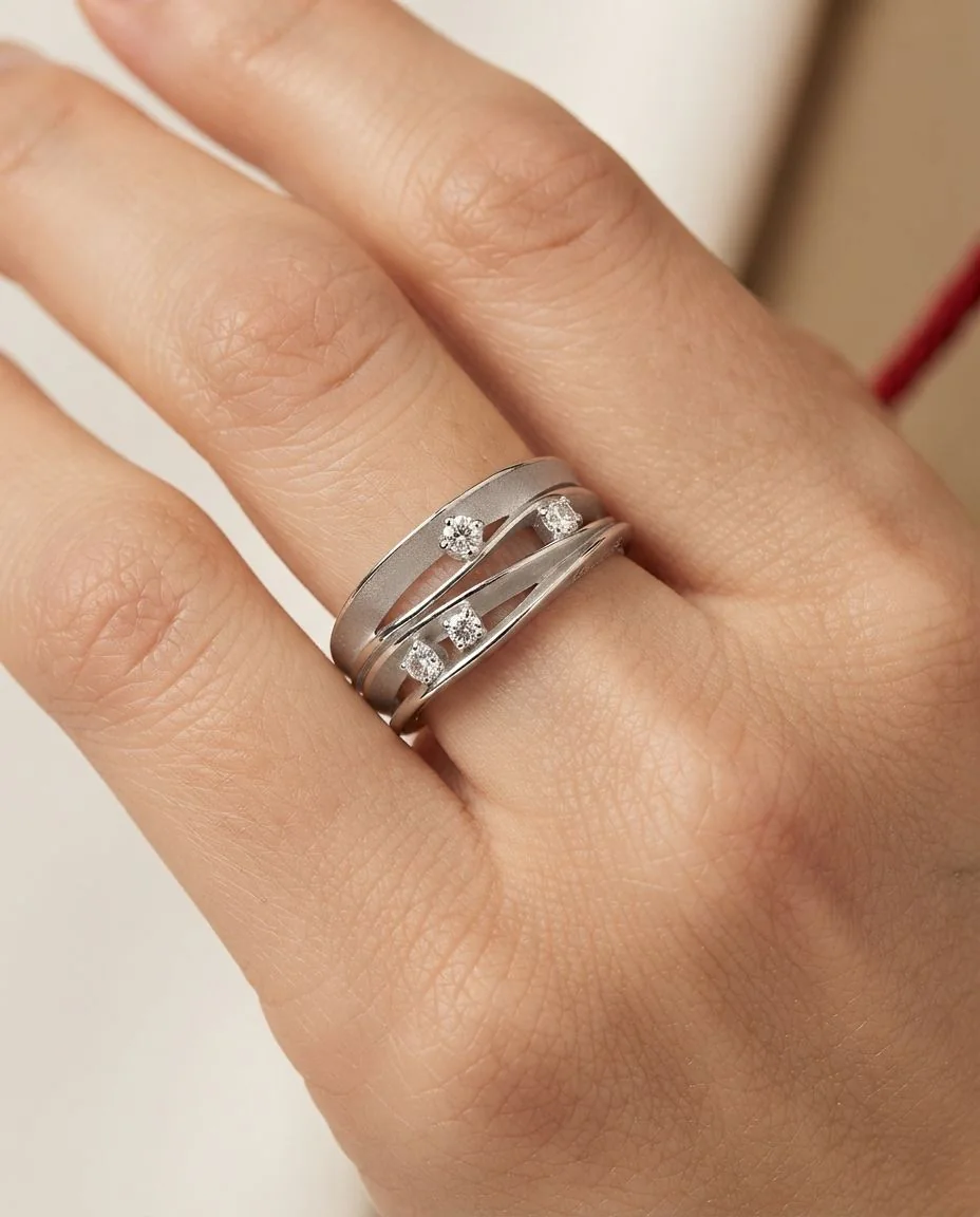 Ring Dune · getragen