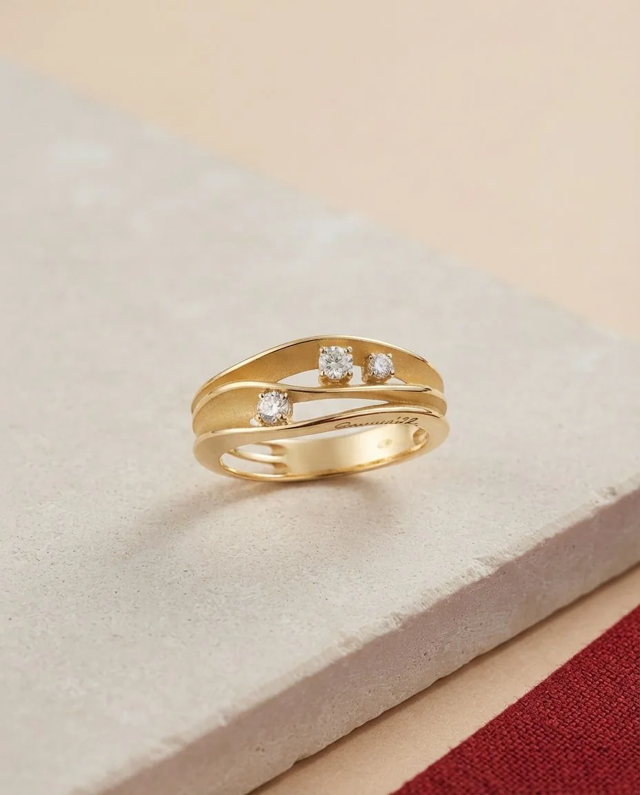 Ring Dune · drapiert