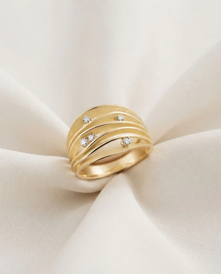 Ring Dune · drapiert