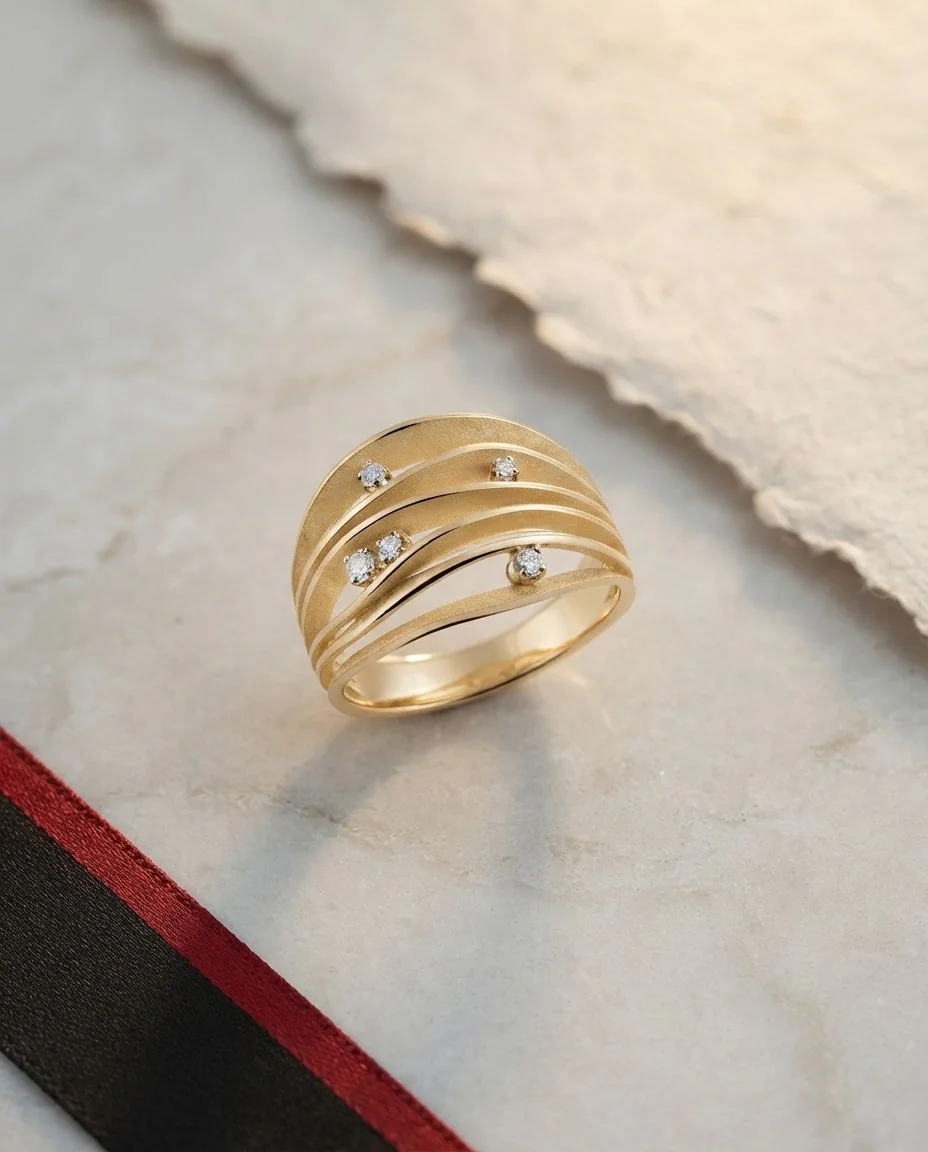 Ring Dune · drapiert